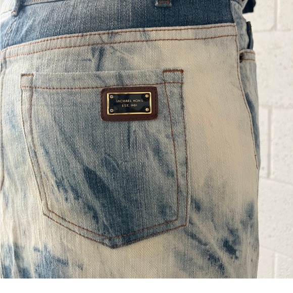 HOST PICK🎉🎊Michael Kors maxi denim skirt Tye dye - Picture 6 of 12